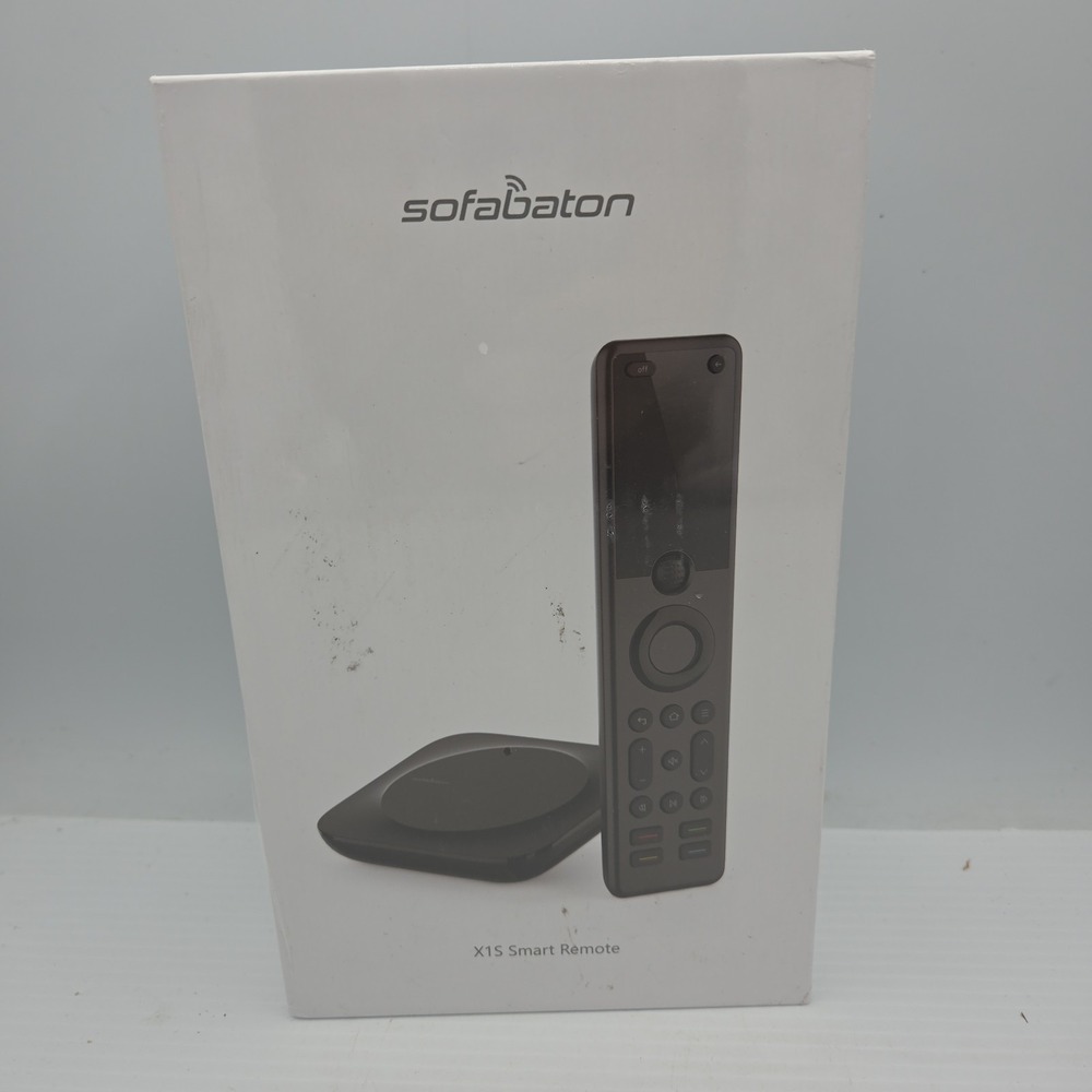 SofaBaton X1S Smart Universal Remote with Hub, Wireless, Black, 10m+ Range